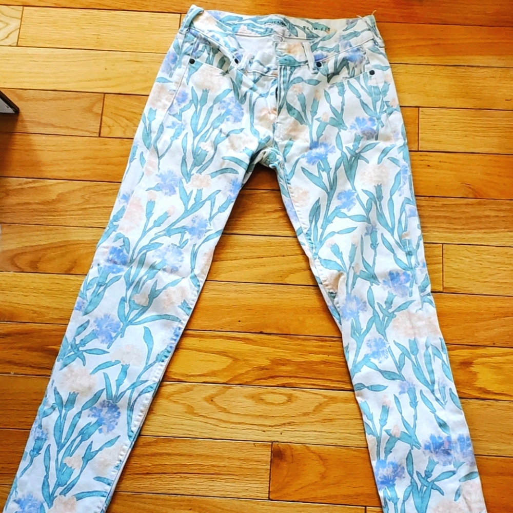 French Connection Floral Jeans